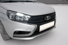 Зимняя заглушка решетки радиатора (ABS) LADA Vesta 15-/ Cross 18-/ SW 16-/ SW Cross 17-