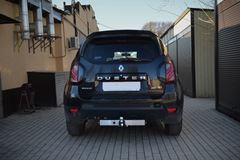 ТСУ / съемный квадрат / с НЕРЖ накладкой RENAULT Duster 2016-2020