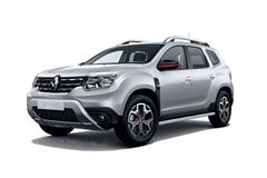 Защита порогов прямая Ø63 мм ИСКРА (ППК) RENAULT Duster 2021-