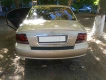 Накладка на задний бампер Hyundai Sonata IV (EF) 2001-2012 (рестайлинг)