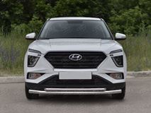 Защита переднего бампера d63 секции-d42 дуга для Hyundai Creta 2021-