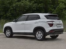 Защита заднего бампера d42 секции для Hyundai Creta 2021-