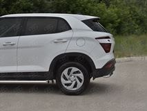 Защита заднего бампера d42 секции для Hyundai Creta 2021-