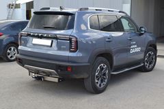 ТСУ / съемный квадрат/ с НЕРЖ накладкой HAVAL Dargo 2022-