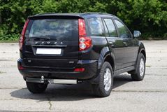 ТСУ /съемный квадрат/ с НЕРЖ накладкой HAVAL H5 2020-/ DW Hover H5 2010-
