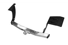 ТСУ /тип F/ с НЕРЖ накладкой CITROEN С-Сrosser 2007-2012/ MITSUBISHI Outlander XL 2007-2012/ PEUGEOT 4007 2007-2012
