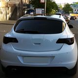 Тюнинг комплект накладок на передние фары и задние фонари для Opel Astra J 2009-2012