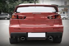 Тюнинг комплект накладок на передние фары и задние фонари для Mitsubishi Lancer 10 2007-2016