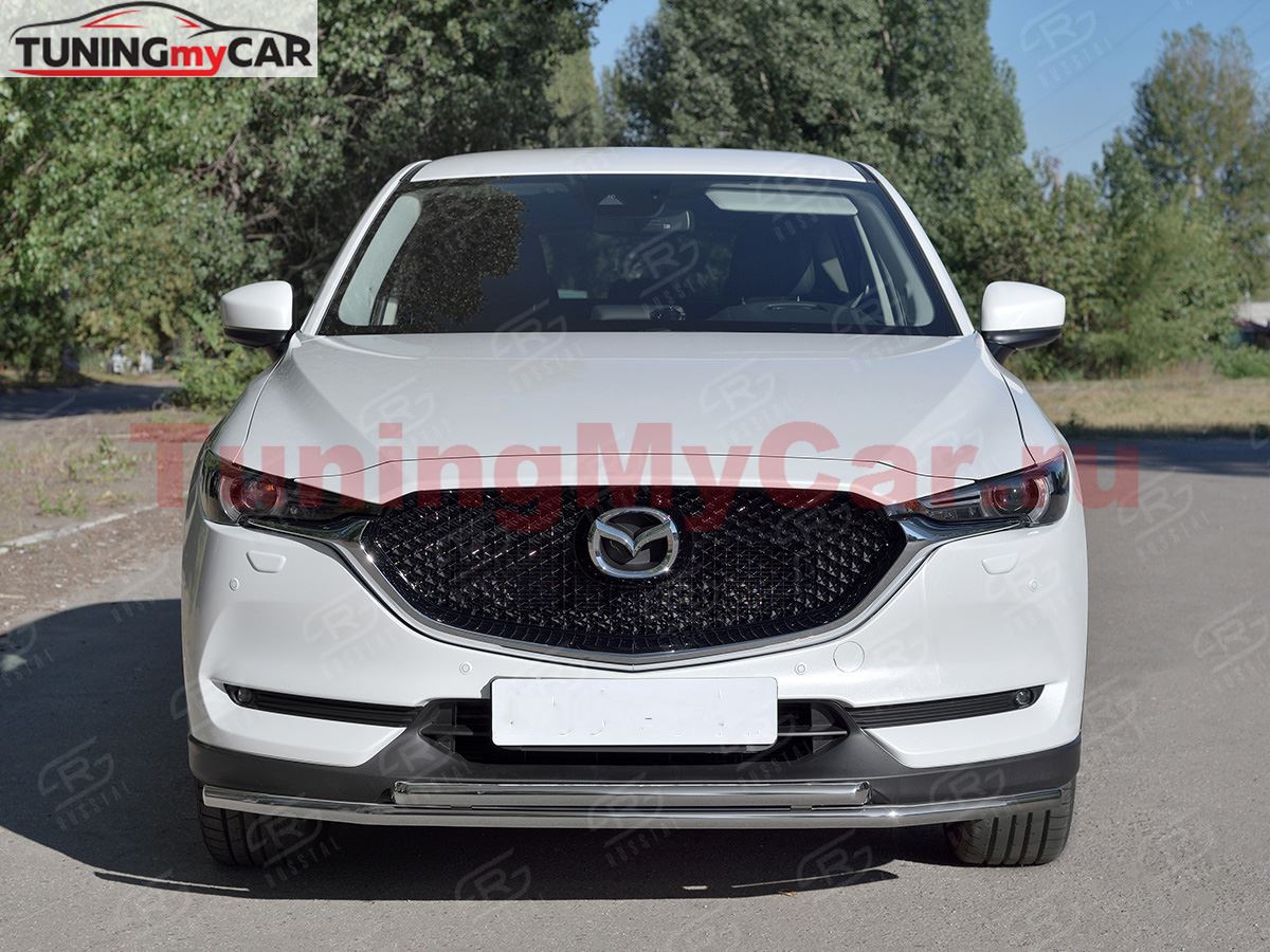 Защита переднего бампера d42 секции-d42 дуга для Mazda CX-5 2017-