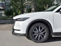 Защита переднего бампера d63 секции для Mazda CX-5 2017-