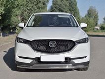 Защита переднего бампера d63 секции-d42 дуга для Mazda CX-5 2017-