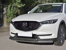 Защита переднего бампера d63 секции-d42 дуга для Mazda CX-5 2017-