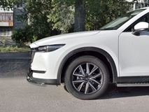 Защита переднего бампера d63 секции-d42 дуга для Mazda CX-5 2017-