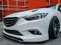 Капот с глухими жабрами SKYACTIVSPORT на Mazda 6 / Atenza GL 2019 - н.в.
