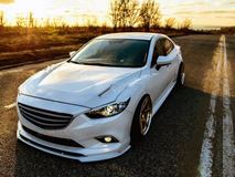 Капот с глухими жабрами SKYACTIVSPORT на Mazda 6 / Atenza GL 2019 - н.в.