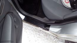Накладки на внутренние пороги дверей для Nissan Almera N16 (2003 - 2006), Almera Classic (2007 - 2012)