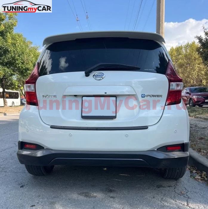 Накладка на задний бампер Nissan Note E12 2012-2020