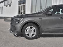 Защита переднего бампера d63 секции-d42 дуга для Renault Arkana 2019- 