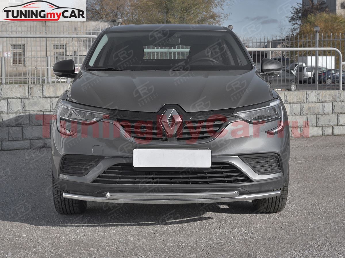 Защита переднего бампера d42 секции-d42 дуга для Renault Arkana 2019-