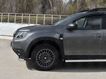 Защита переднего бампера d63 секции для Renault Duster 2021-