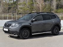 Защита переднего бампера d63 секции-d42 дуга для Renault Duster 2021-
