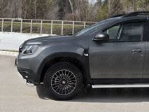 Защита переднего бампера d63 секции-d42 дуга для Renault Duster 2021-