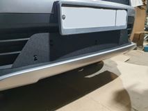 Зимняя заглушка решётки переднего бампера Toyota Rav4 2015-