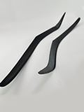 Накладки на передние фары (реснички) Subaru Legacy 2009-2012