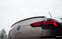 Лип спойлер для VW Polo liftback 2020-
