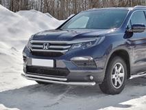 Защита переднего бампера d63 секции-d42 дуга для Honda Pilot 2016-2018