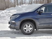 Защита переднего бампера d63 секции-d42 дуга для Honda Pilot 2016-2018