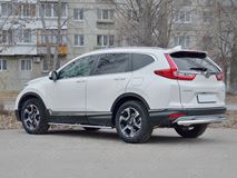 Защита заднего бампера d63 дуга для Honda CR-V 2017-2020 