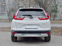 Защита заднего бампера d63 дуга d42 дуги для Honda CR-V 2017-2020 