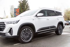 Молдинги на двери для Jetour X90 Plus 2021-(шагрень)