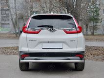  Защита заднего бампера d63 секции для Honda CR-V 2017-2020