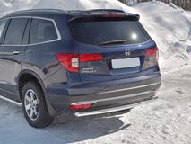 Защита заднего бампера d63 секции для Honda Pilot 2016-2018
