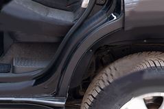 Накладки на кромки задних арок БЕЗ СКОТЧА (вариант 2) Toyota LC Prado 120 2003-2009
