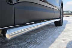  Пороги труба d63 (вариант 3) для Honda CR-V 2.0 2006-2009