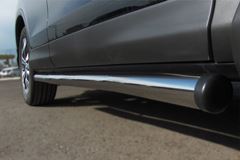 Пороги труба d76 (вариант 2) для для Honda CR-V 2010-2012