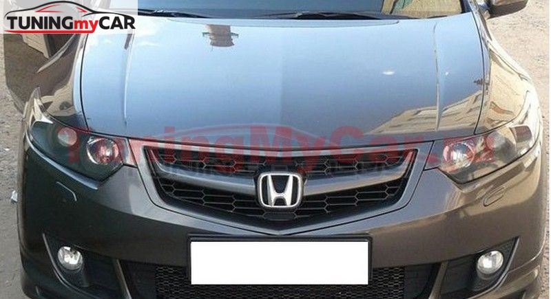Реснички длинные на передние фары Honda Accord 8