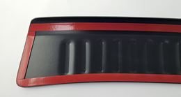 Накладка на задний бампер Subaru Impreza (хетчбек) 2011-2014 