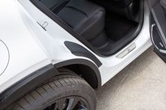 Защита задней арки со скотчем 3М для Geely Tugella 2019-2021, Tugella I рестайлинг 2022-