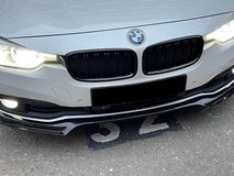 Сплиттер переднего бампера  для BMW 3-series. Рестайлинг
