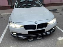 Сплиттер переднего бампера  для BMW 3-series. Рестайлинг