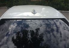 Козырек заднего стекла BMW 3-series (F30) черный глянцевый