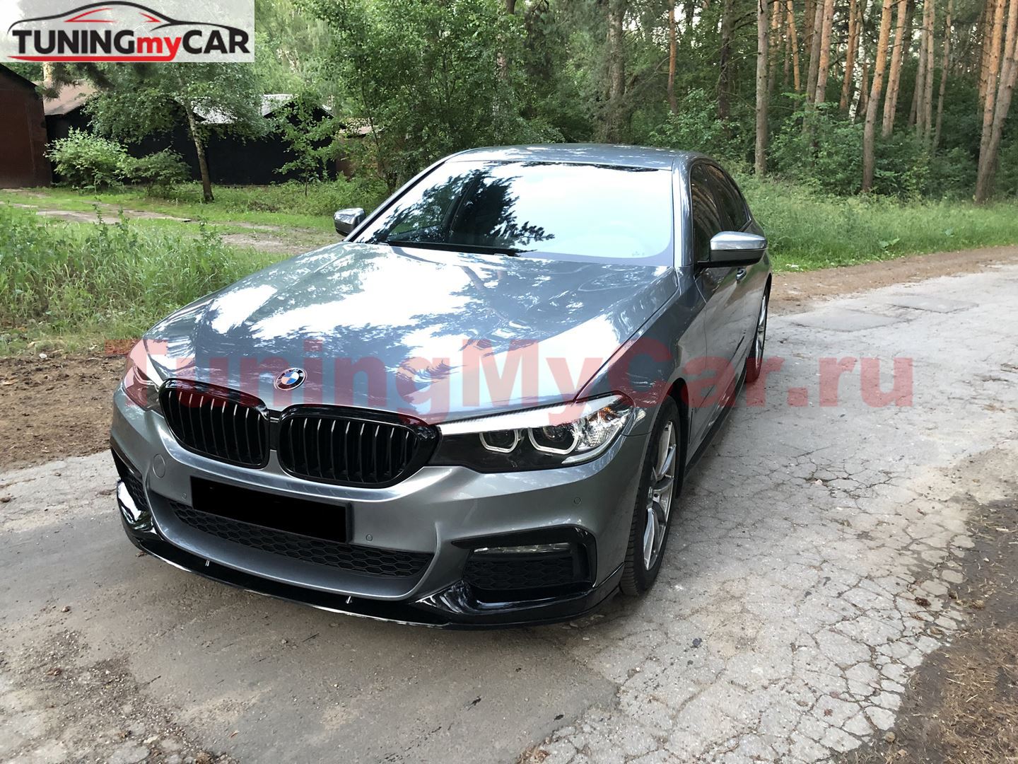 Сплиттер для BMW 5-series (G30) 2016-