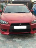КЛЫКИ на передний бампер для Mitsubishi Lancer X 2007-2010