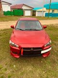 КЛЫКИ на передний бампер для Mitsubishi Lancer X 2007-2010