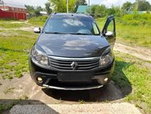 Накладки на передние фары (Реснички) Renault Sandero 2009-2013, Sandero Stepway 2009-2013