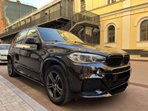Сплиттер переднего бампера BMW X5 (F15) 2013-